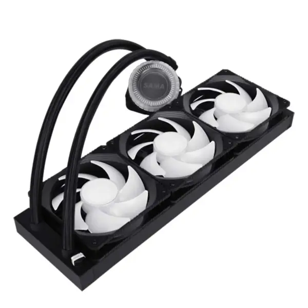 Sama 360mm Radiator Regenboog Pc Para Cpu Rgb Vloeistofkoeler Blok Computer Cpu Waterkoelers En Koelventilatorsystemen Voor Pc Cpu