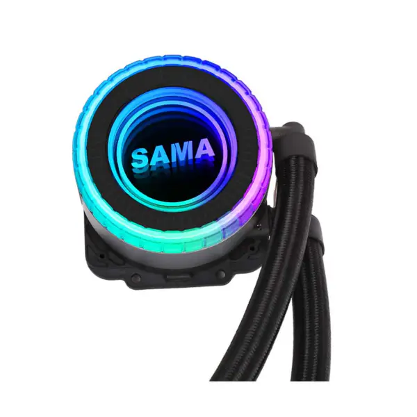 Sama 360mm Radiator Regenboog Pc Para Cpu Rgb Vloeistofkoeler Blok Computer Cpu Waterkoelers En Koelventilatorsystemen Voor Pc Cpu