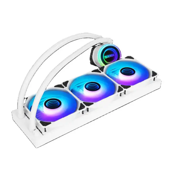 Sama 360mm Radiator Wit Hoog Rendement Cpu Waterkoeling Voor Pc Behuizing
