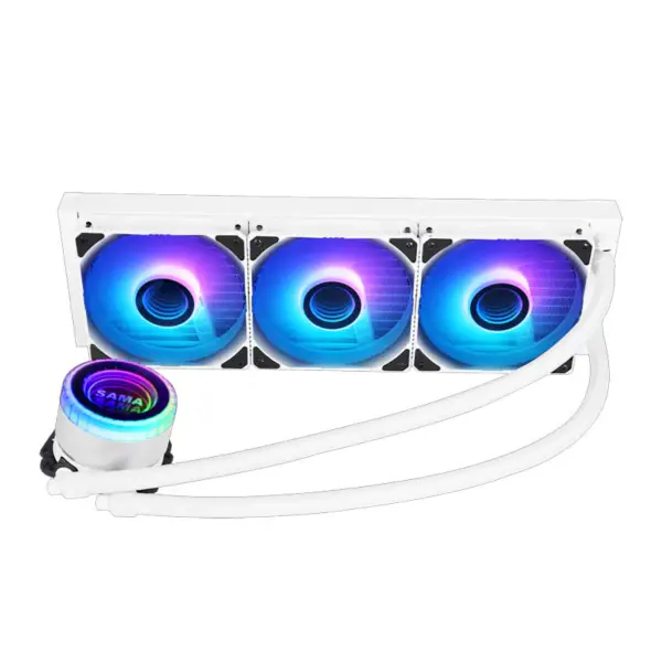 Sama 360mm Radiator Wit Hoog Rendement Cpu Waterkoeling Voor Pc Behuizing