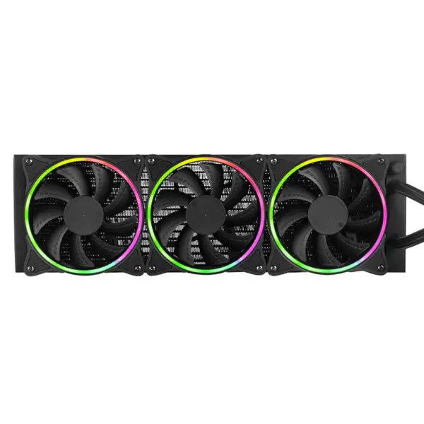 Sama 36cm Aio Cpu Koeler Radiator Koper Water Vloeistof Koeling Pc Cpu Koeler Rgb Glow