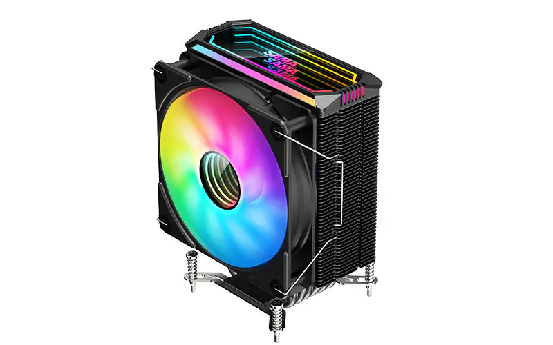 Sama 6 Heat Pipes Cpu Koeler 120mm Pwm 4 Pin Pc Radiator Stil Voor Intel Lga 1700 1200 1150 1151 1155 Amd Am4 Am5 Cpu Koeling F