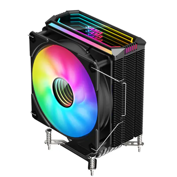 Sama 6 Heat Pipes Cpu Koeler 4 Pin Rgb Pc Stil Voor Intel Lga 2011 775 1200 1150 1151 1155 X79 X99 Am3 Am4 Am5 Cpu Koelventilator H