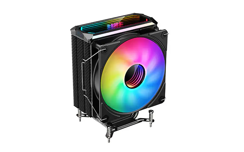Sama 6 Heat Pipes Cpu Koeler 4 Pin Rgb Pc Stil Voor Intel Lga 2011 775 1200 1150 1151 1155 X79 X99 Am3 Am4 Am5 Cpu Koelventilator H