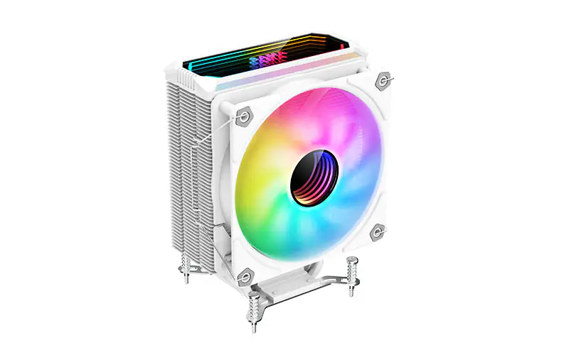 Sama 6 Heat Pipes Cpu Koeler 4 Pin Rgb Pc Stil Voor Intel Lga 2011 775 1200 1150 1151 1155 X79 X99 Am3 Am4 Am5 Cpu Koelventilator H