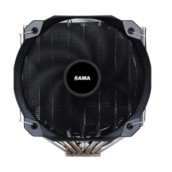 Sama 6 Heatpipes 140mm Dubbele Toren Dubbele Koelventilator Hittewisselaar Luchtkoeler Dubbele Toren Cpu Koeler Voor Pc Geval
