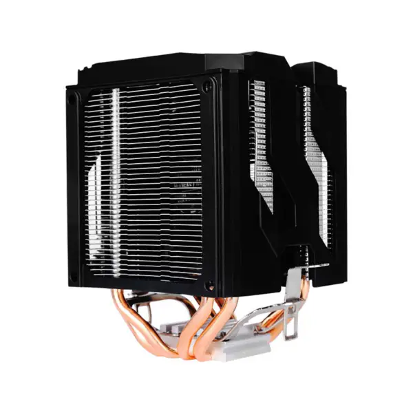 Sama 9cm Dubbele Toren Luchtkoeler Aanpasbare Argb Bovenklep Cpu Radiator Zwart/Zilver Kleine Maar Krachtige Cpu Luchtkoeler