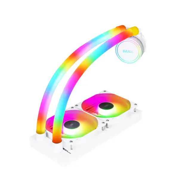 Sama Aio Vloeistofkoeling 240mm Argb Ventilator Heatsink Pc Waterkoeling