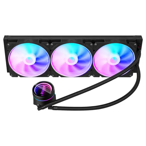 Sama Aio Waterkoeling 420mm Adresseerbare Argb Verlichtingsventilator Computer Waterkoeling Voor Intel Amd