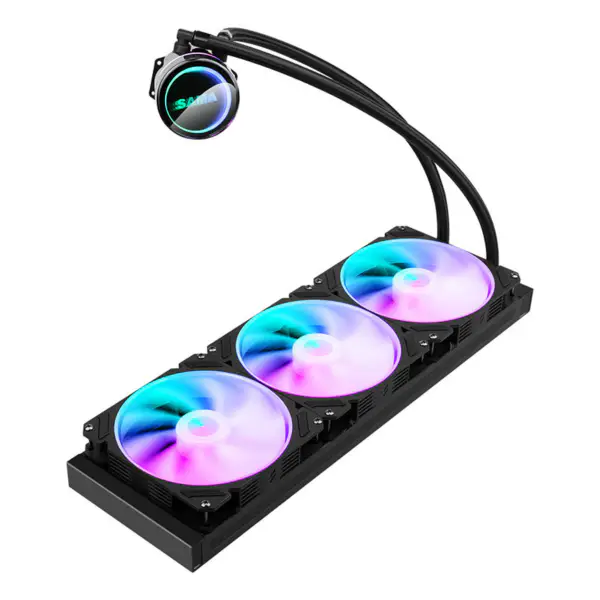 Sama Aio Waterkoeling 420mm Adresseerbare Argb Verlichtingsventilator Computer Waterkoeling Voor Intel Amd