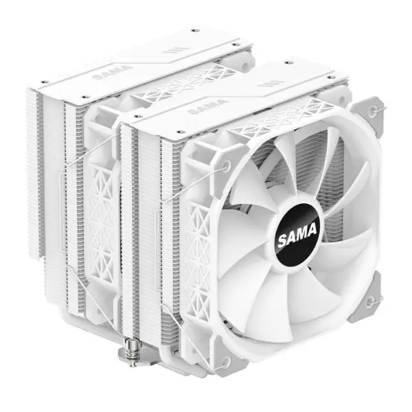 Sama Am4 Am5 Cpu Koeler Sterke Functionele Ventilator Dubbele Ventilator Koeler Cpu Processor Koeling