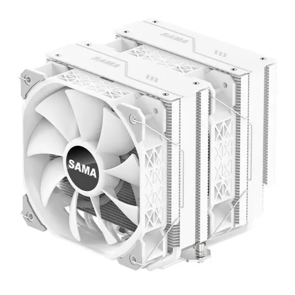Sama Am4 Am5 Cpu Koeler Sterke Functionele Ventilator Dubbele Ventilator Koeler Cpu Processor Koeling