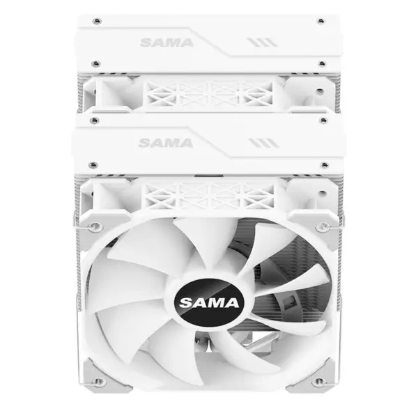 Sama Am4 Am5 Cpu Koeler Sterke Functionele Ventilator Dubbele Ventilator Koeler Cpu Processor Koeling