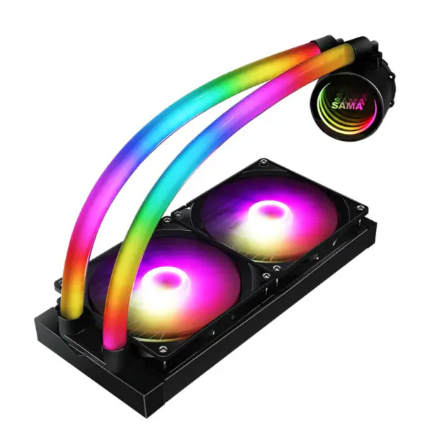 Sama Am4 Am5 Koeler Gaming computer vloeistof koeler Cpu koeler Argb luchtpomp met lagere ruis