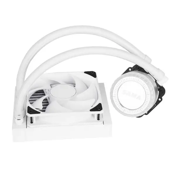 Sama Argb Coloful 120mm Radiator Wit Pc Cpu Waterkoeler