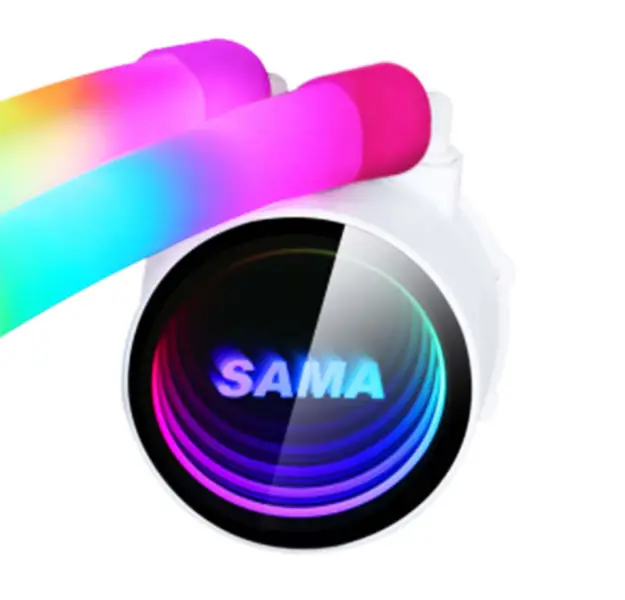 Sama Argb Besturing Enkele 12cm Rgb Ventilator Cpu Cpu Waterkoeling Radiator