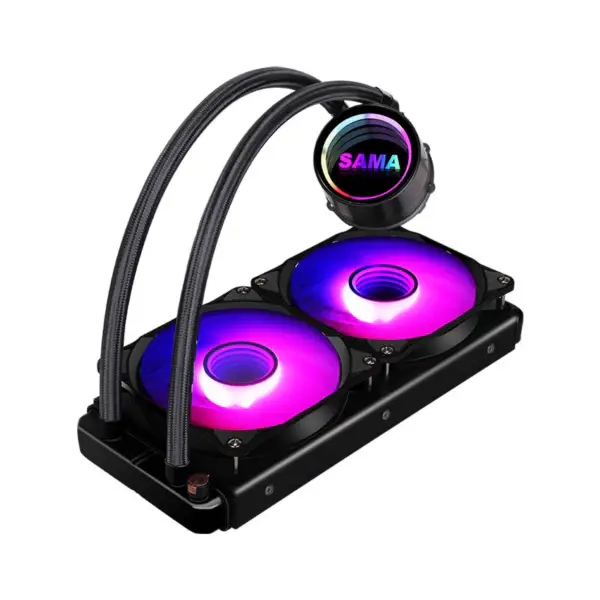 Sama Argb Cpu Waterkoeling Cpu Waterkoeler Pc Waterkoeling Hoge Luchtstroom Pi240