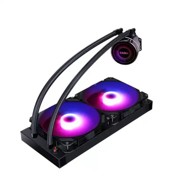 Sama Aangepaste Waterkoeling Heatdink Cpu Argb Waterkoeling 280 Universele Vloeistofkoeler