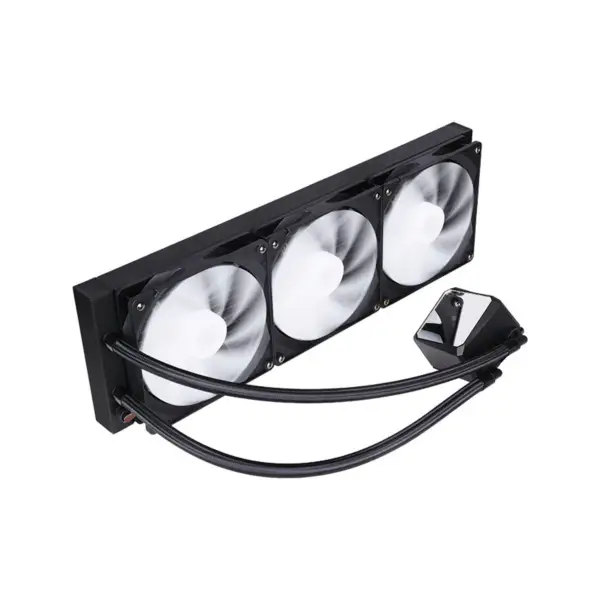 Sama Aanpasbare Logo Waterkoeler 45.1cfm-90.3cfm Radiator Hitteafvoer Prestaties Cpu Koelventilator