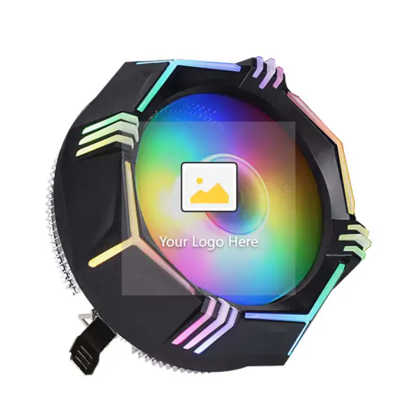Sama 12v Rgb Cpu luchtkoeler voor computerkast