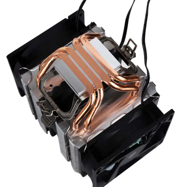Sama Kleur Intel 775/115x/1700 4 Heat Pipes Triple Pwm Fans Cpu Koeler Frgb Voor Gaming Pc
