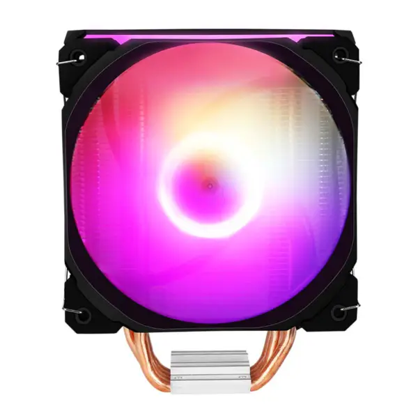Sama 4heatpipes Regenboog Direct Contact Ventilator Cpu Koeler Voor Pc Behuizing