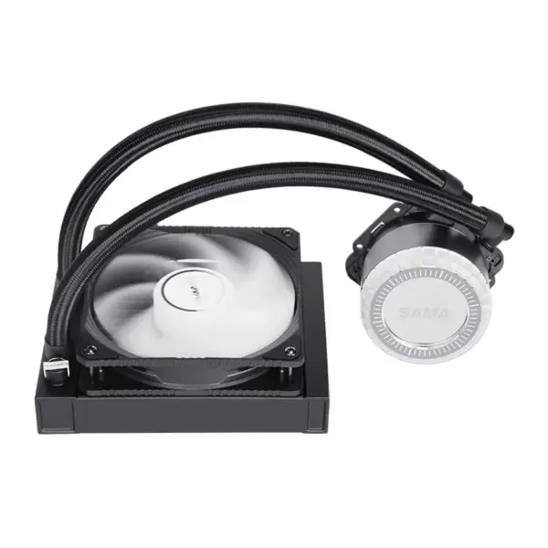 Sama Zwarte 120mm Radiator Pc Cpu Vloeistofkoeling