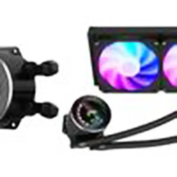 Sama Aio 240mm Lcd Scherm Waterkoelingssysteem Koeling Pc Waterkoeling Heatdink Cpu