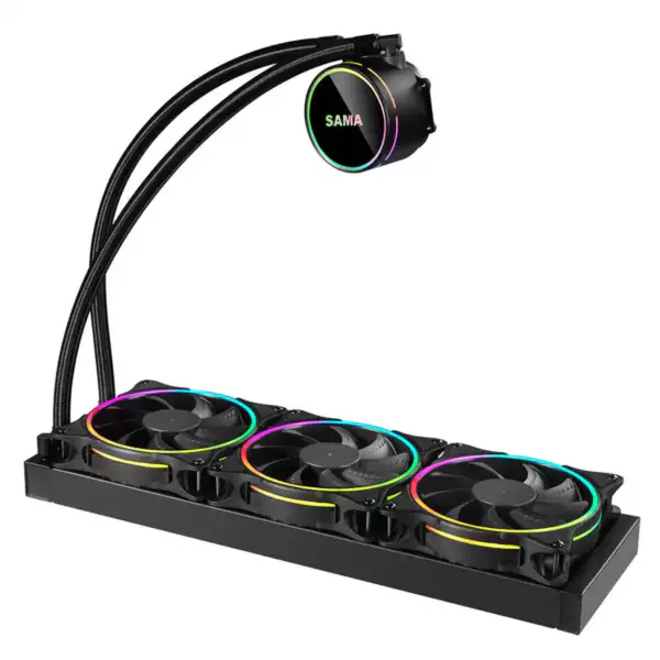 Sama Waterkoelingskit Pc Gpu Koeler Zwart Vloeistofsysteem Cpu Koeler 1700 Voor Cpus