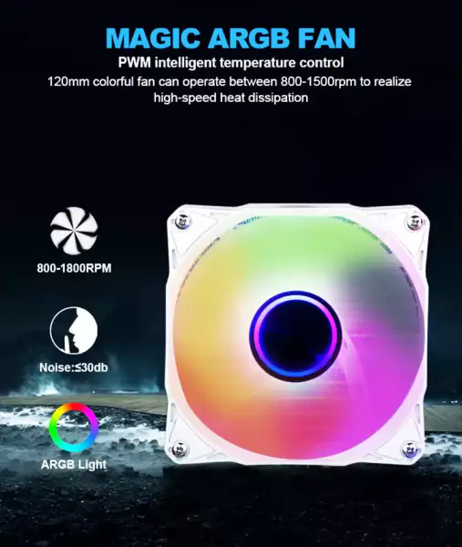 Sama Aangepaste 120mm Rgb Verlichting Vloeibare Aio Koeler Cpu Vloeibare Koeler Waterkoeling Vloeibare Koeler voor Pc