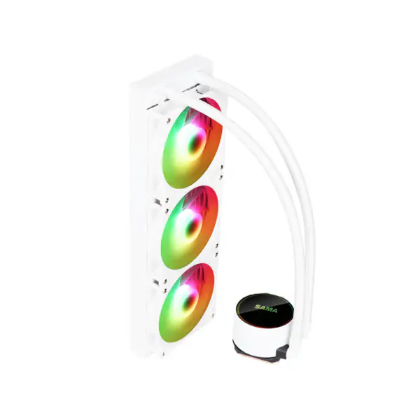 Sma Weergave Cpu Kerntemperatuur Vloeibare Koeler 50000hrs Cpu Koeler Rgb Aanpasbaar Logo Argb Cpu Koeler