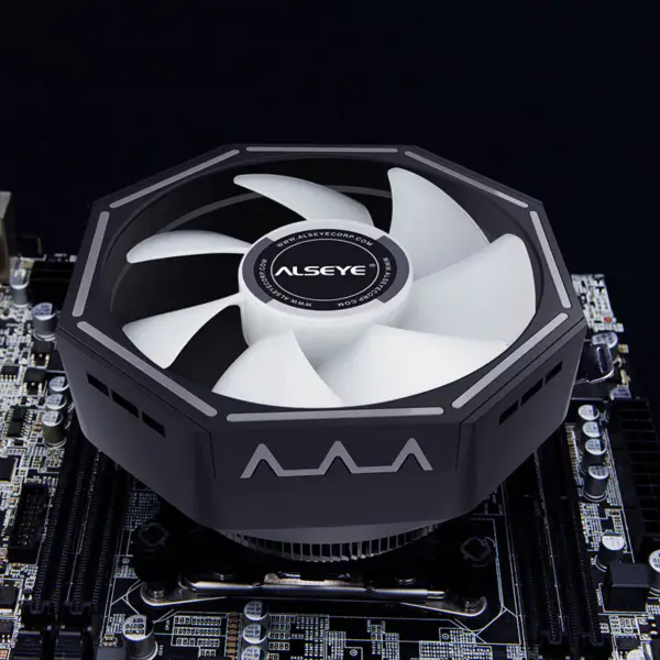 Alseye 120mm Heatsink Rgb Koelventilator Cpu Koeler 775/115x/1200