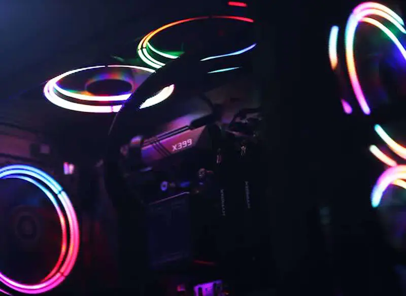 Alseye 120mm Rgb Vloeistofkookventilator voor Gamingcomputer