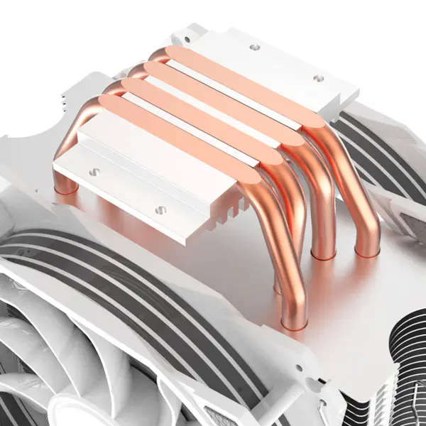 Alseye 4 Heat Pipe 120mm Sync Dubbele Ventilator Toren Argb Cpu Luchtkoelingsventilator