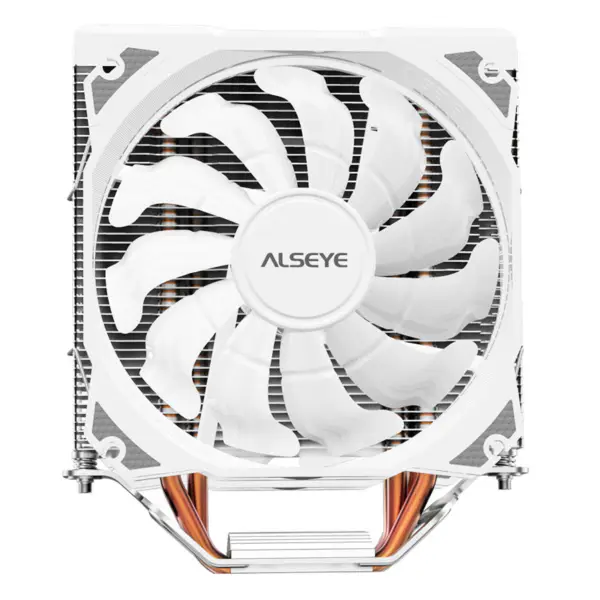 Alseye 4 Heat Pipe 120mm Sync Dubbele Ventilator Toren Argb Cpu Luchtkoelingsventilator