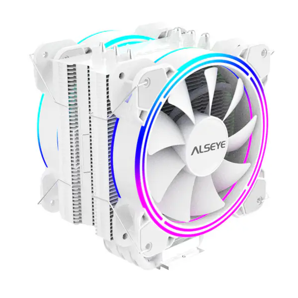 Alseye 6pipes 120mm Heatsink Dubbele Ventilator Argb Cpu Ventilatorkoeler