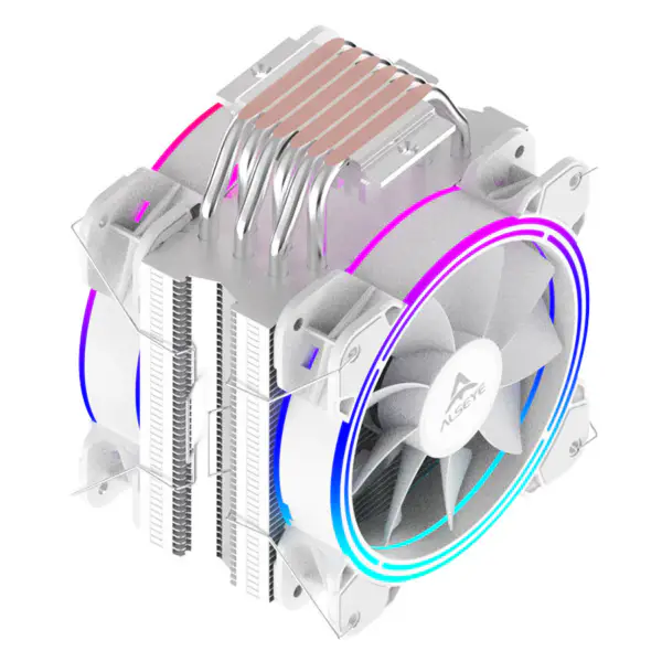 Alseye 6pipes 120mm Heatsink Dubbele Ventilator Argb Cpu Ventilatorkoeler
