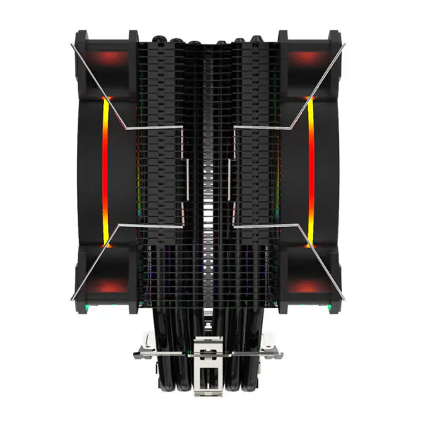 Amazon Top Selling Tdp 180w Gaming Case Cpu Koeler 120mm Pwm Case Fan Heat Pipes Universele Platform Pc Air Cooler