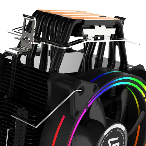 Amazon Top Selling Tdp 180w Gaming Case Cpu Koeler 120mm Pwm Case Fan Heat Pipes Universele Platform Pc Air Cooler