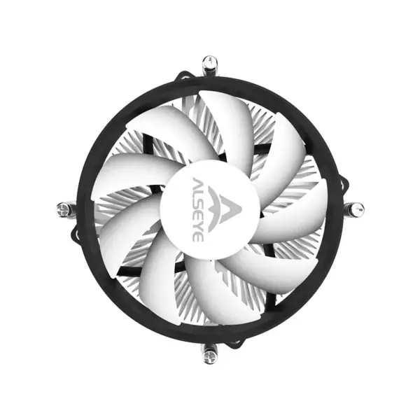 Koellichaam aluminium Heatsink Cpu Koeler voor Intel 12e Gen Cpu Koeler (lga1700) Nieuwe Aankomst