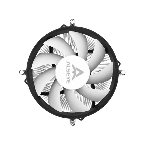 Koellichaam aluminium Heatsink Cpu Koeler voor Intel 12e Gen Cpu Koeler (lga1700) Nieuwe Aankomst