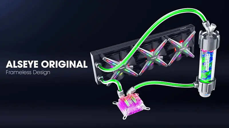 Hoge prestaties Diy 240 Xtreme Zachte Buis Waterkoelingsuitrusting met 120mm Rgb-Ventilator voor Computer