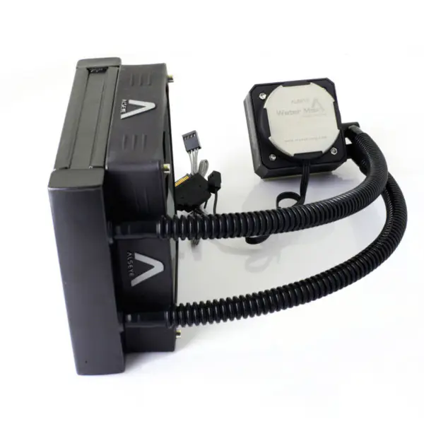 Vloeibare koeler Watermax120 Cpu met hoge prestaties vloeistofkoeling computer waterkoelingsventilator12cm Pwm 4pin aluminium radiator