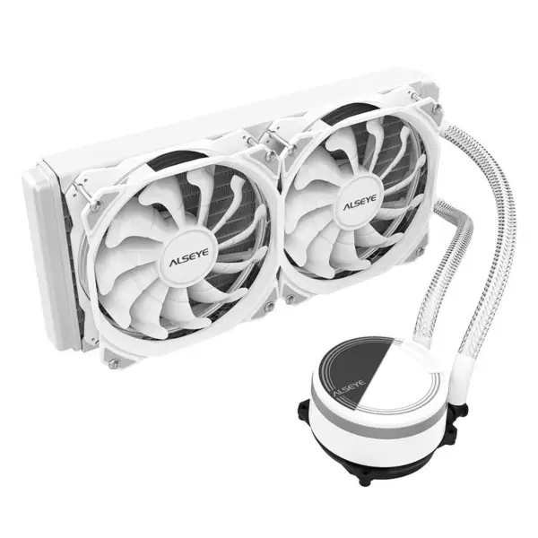 Rgb Alseye Waterkoelingssysteem 240mm Koeler Gaming Desktops Laptop Cpu Koeler