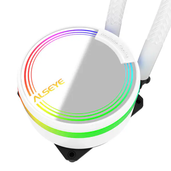 Rgb Alseye Waterkoelingssysteem 240mm Koeler Gaming Desktops Laptop Cpu Koeler