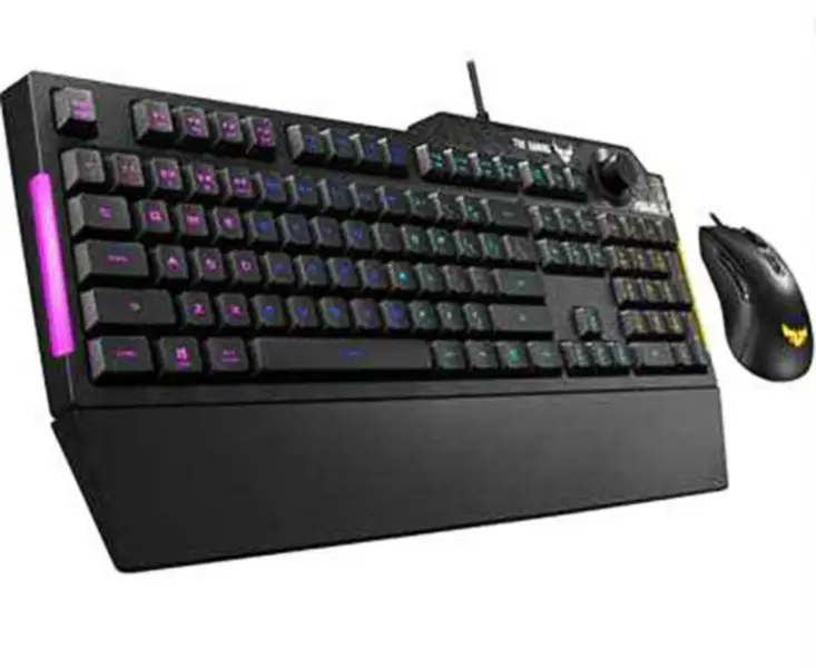 Mechanisch toetsenbord Tuf Esports Spy Flying Fortress K3 Wired Game Keyboard Rog Backlight Met magnetische zuignap Palm Rest Tuf K3
