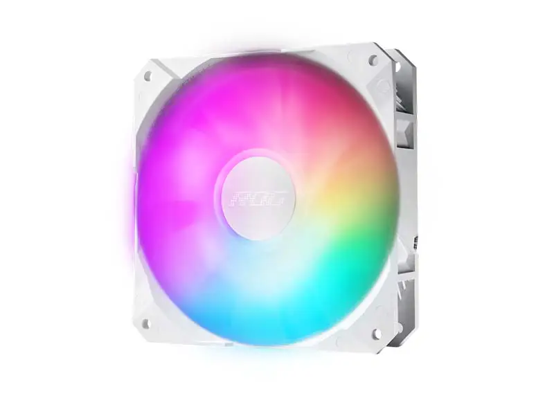AsUs Rog Strix Lc Ii 240 Argb White Edition 2fans Geïntegreerde Watergekoelde Radiator Cpu Koelventilator