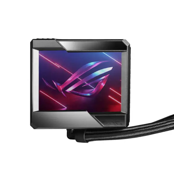 AsUs Rog Ryujin Ii 240 2fans Geïntegreerde Waterkoeling Radiator 12e Gen Cpu Asetek 7e Gen 3,5in Lcd Cpu Koeling