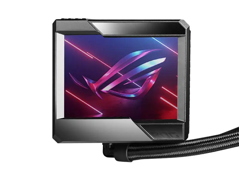 AsUs Rog Ryujin Ii 360 Argb 3fans Geïntegreerde Watergekoelde Radiator 12e Gen Cpu Asetek 7e Gen 3,5in Lcd Pwm Dc Argb Koelventilator