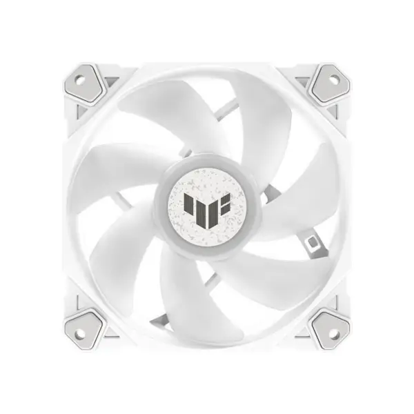 AsUs Tuf Gaming White Heroic Light Tf120 Chassis ventilator 3 stuks Argb ventilator met lichteffect controller Tuf Gaming Tf120 Argb 3in1
